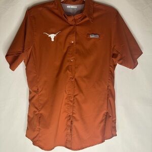 Longhorn Columbia Bottom down Shirt